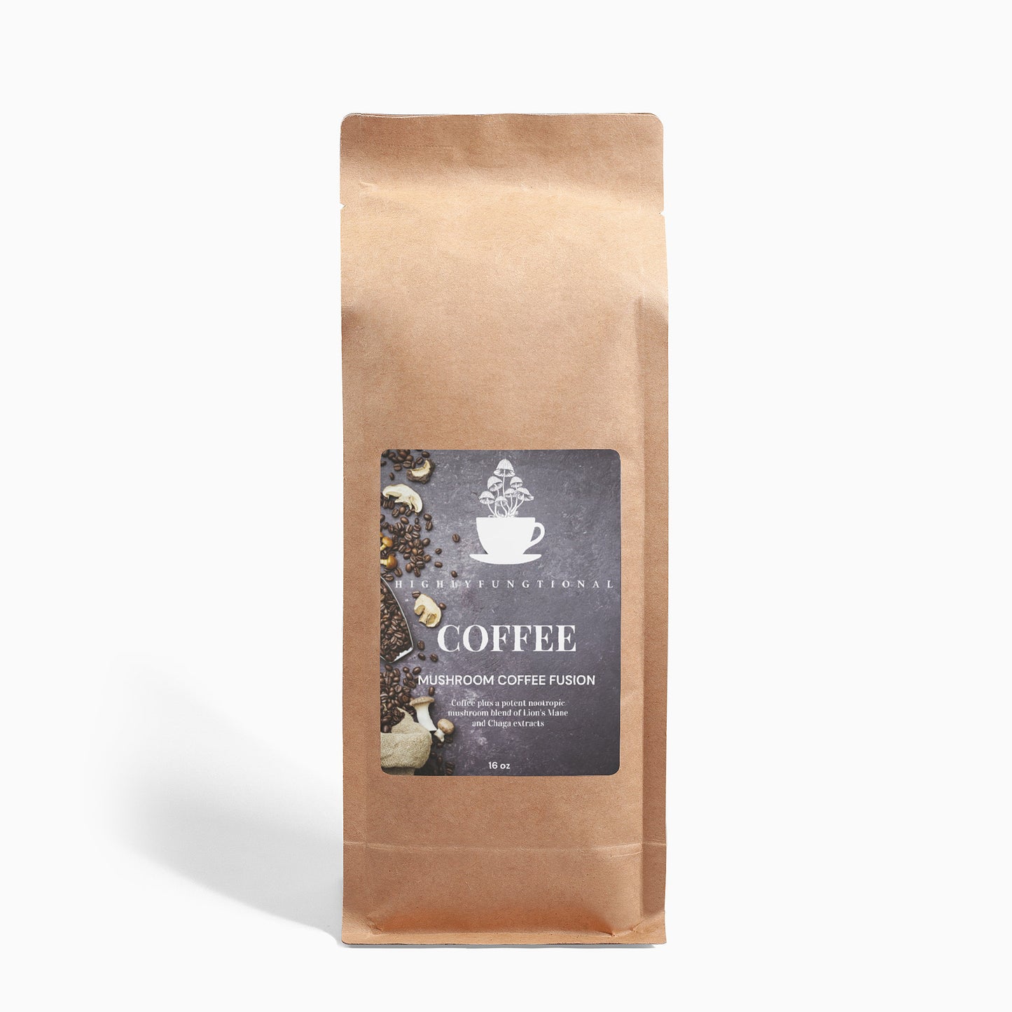 Mushroom Coffee Fusion 16oz