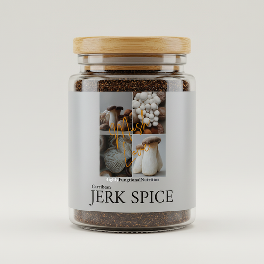 Caribbean Jerk Spice Jar with Dark Seasoning